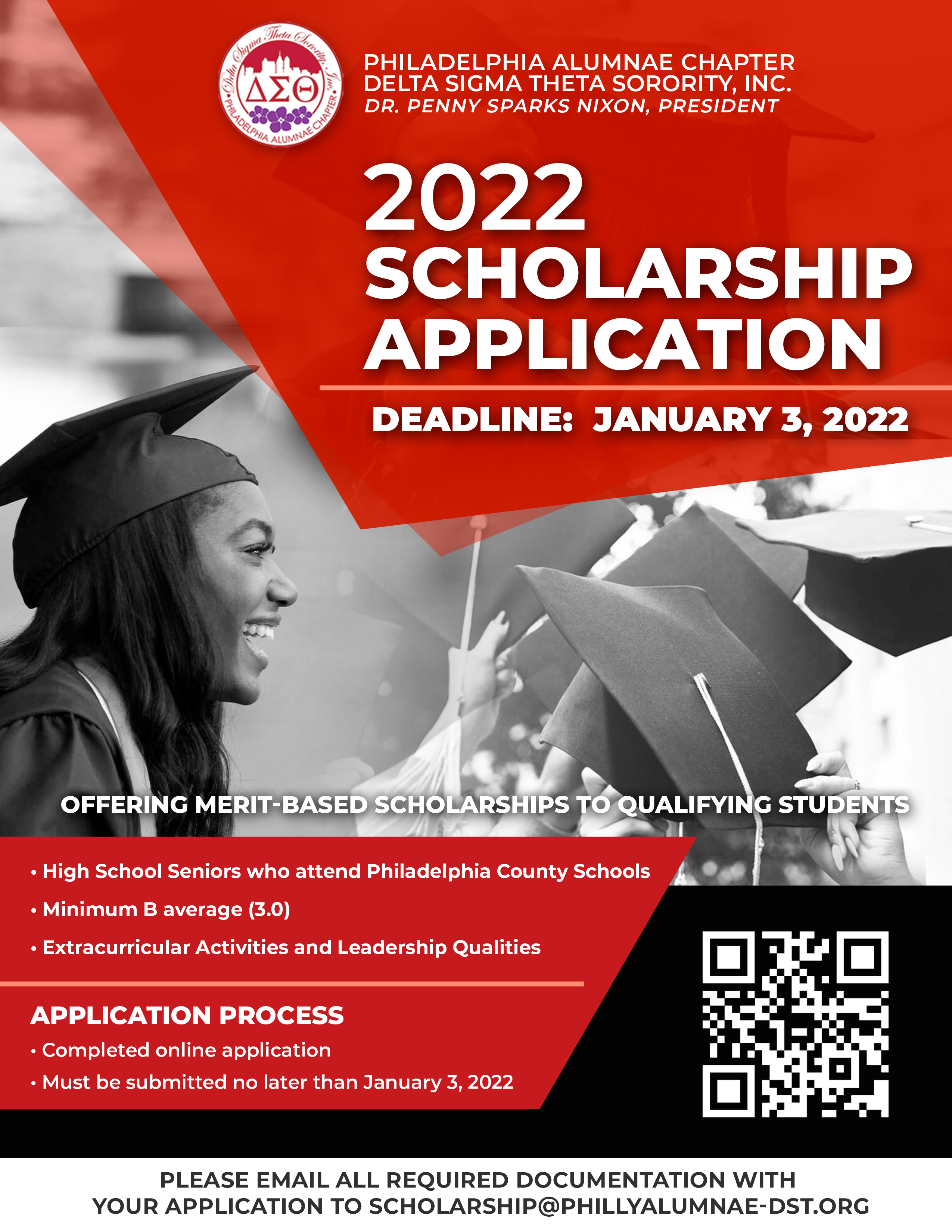 2022 Scholarship Application Deadline