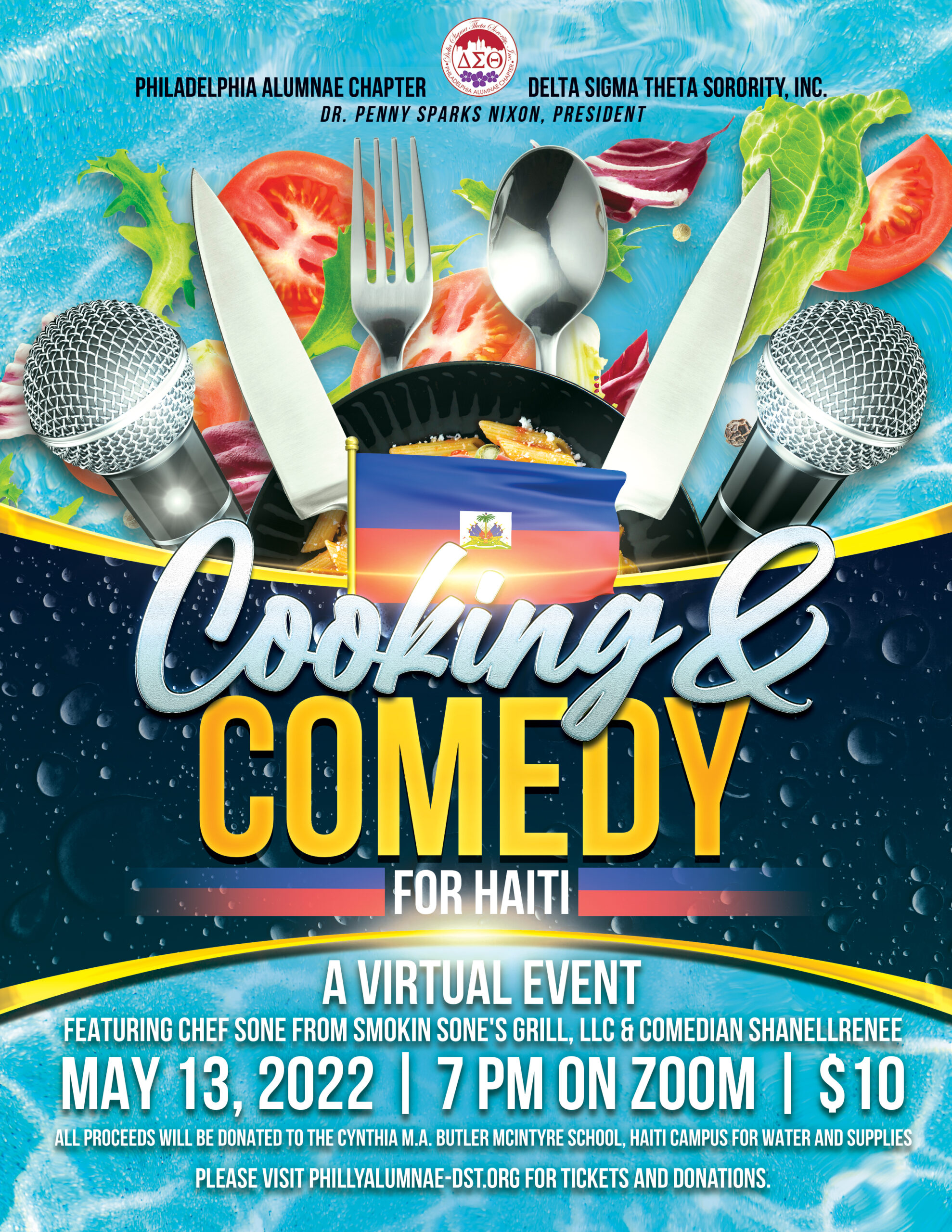 Cooking & Comedy for Haiti