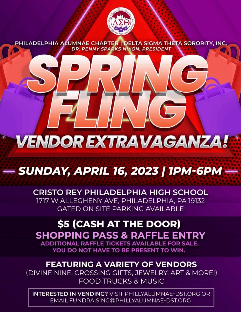 Spring Fling Vendor Extravaganza at Cristo Rey Philadelphia High School on April 16, 2023.